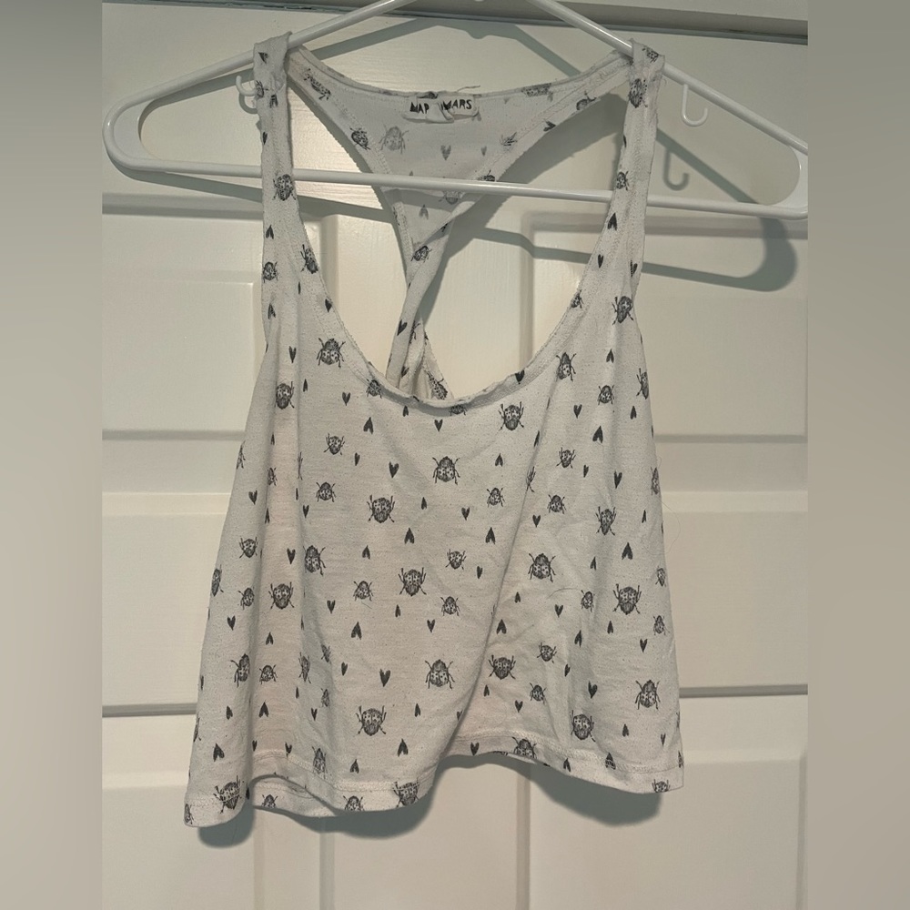 Lady Bug Cropped Tank